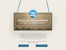 Tablet Screenshot of bayrisch-bier.de